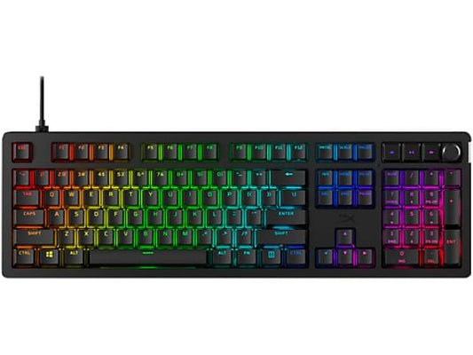 HYPERX Alloy Rise, Gaming Tastatur, Mechanisch, kabelgebunden, Schwarz HYPERX