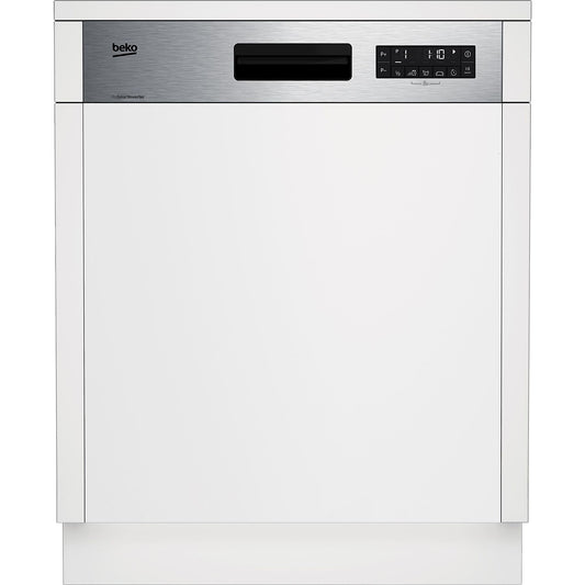 BEKO BDSN36451X Geschirrspüler (teilintegrierbar, 598 mm breit, 42 dB (A), B) BEKO