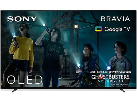 SONY BRAVIA XR-55A80L OLED TV (Flat, 55 Zoll / 139 cm, UHD 4K, SMART TV, Google TV) SONY