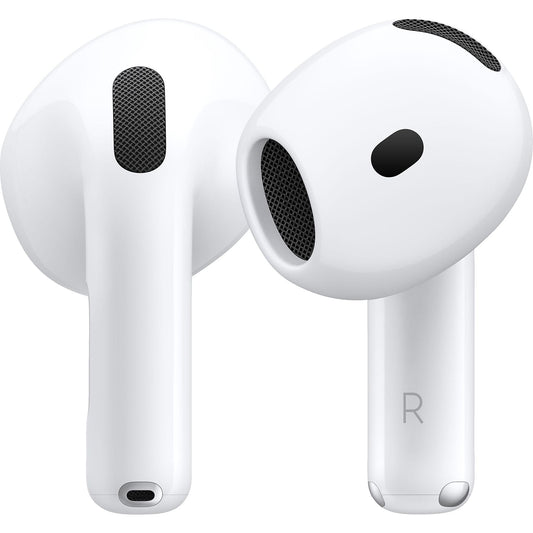 APPLE AirPods 4 mit Aktiver Geräuschunterdrückung, In-ear Kopfhörer Bluetooth Weiß APPLE