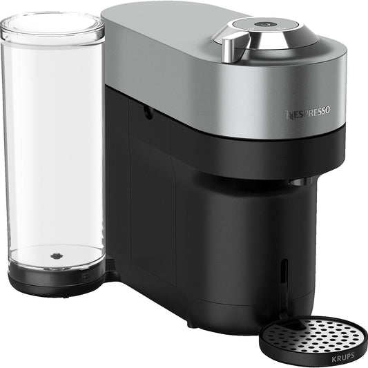 KRUPS Nespresso XN930T Vertuo Pop+ Kapselmaschine Titan/Schwarz KRUPS
