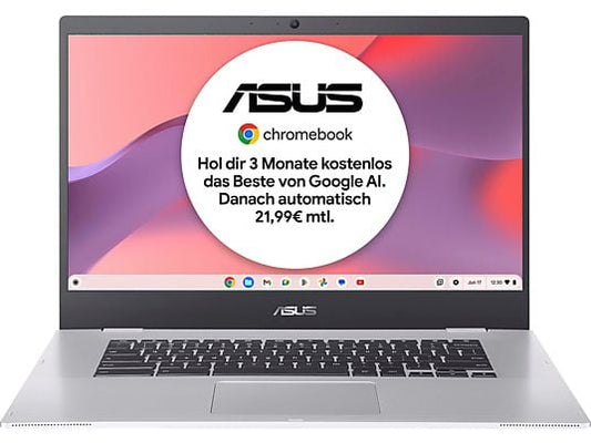 ASUS Chromebook CX1 CX1500CKA-EJ0160, Laptop - 15,6 Zoll - Intel® Celeron® N4500 - 4 GB - 128 GB - Intel® UHD Graphics - Google ChromeOS ASUS