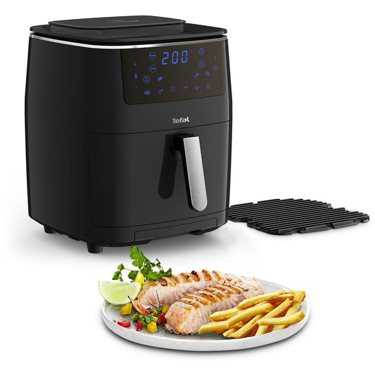 TEFAL FW2018 Easy Fry Grill & Steam Heißluftfritteuse 1700 Watt Schwarz TEFAL