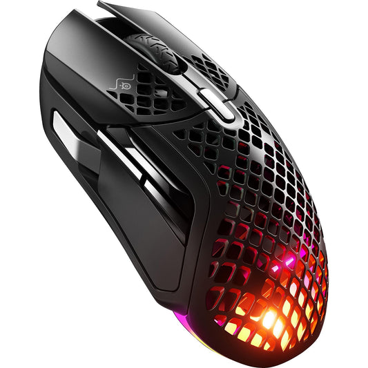 STEELSERIES Aerox 5 Wireless Gaming Maus, Mattschwarz STEELSERIES