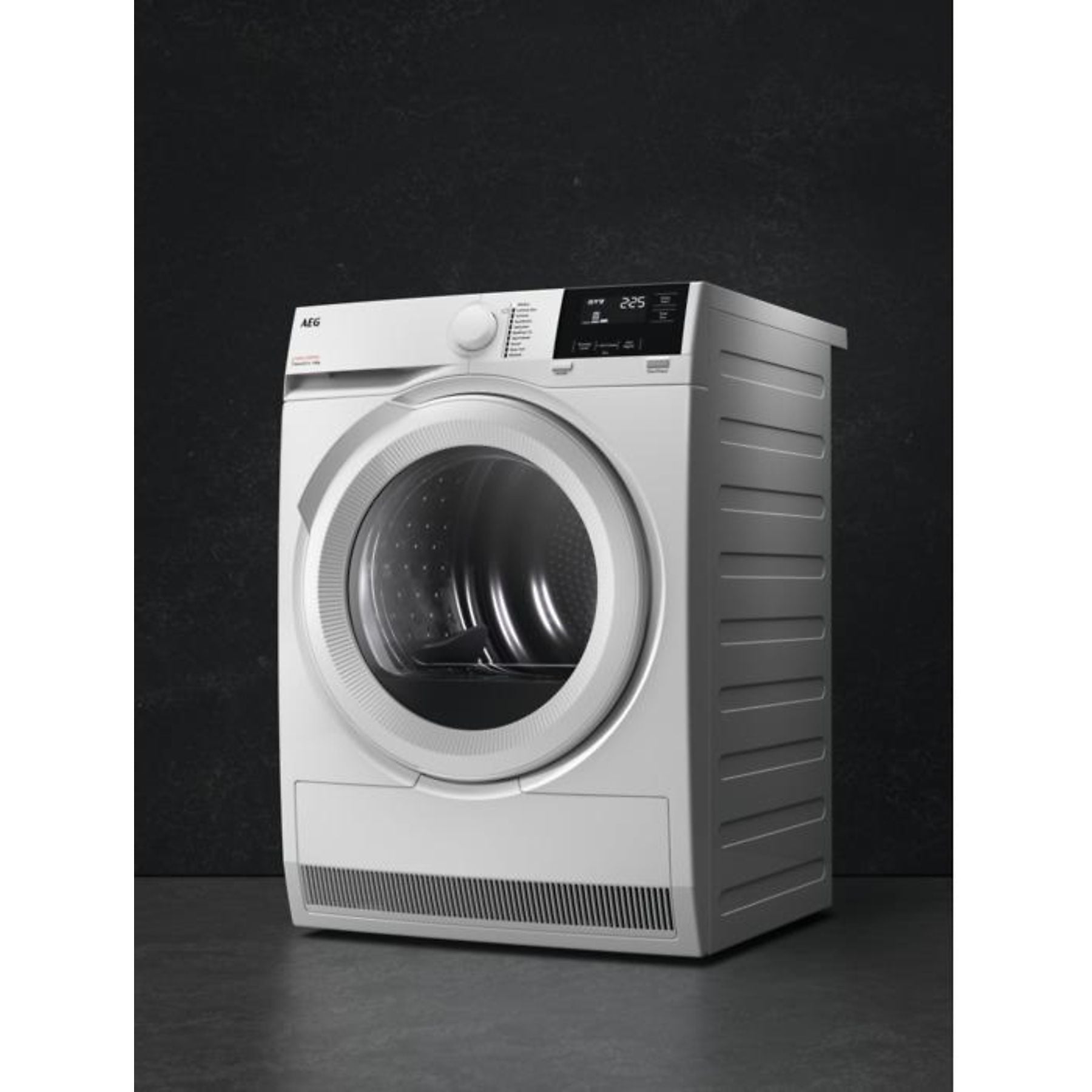 AEG TR7T60580 Wärmepumpentrockner Serie 7000 SensiDry® mit Wärmepumpentechnologie (8 kg, Weiß / Weiß / Weiß) AEG
