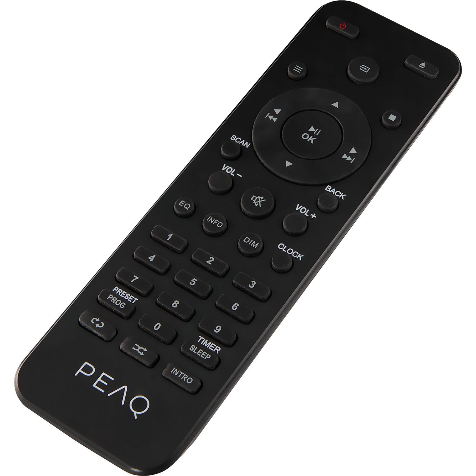 PEAQ PMS 400 Micro Hifi System mit DAB+/FM Tuner (Schwarz) PEAQ