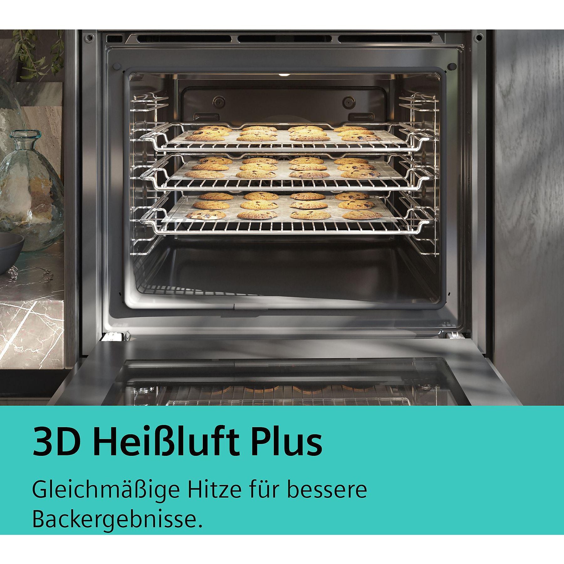 SIEMENS EQ411TA10 iQ100 (Backofen), iQ300 (Kochfeld), Einbauherdset (Elektrokochfeld, A, 66 l) SIEMENS