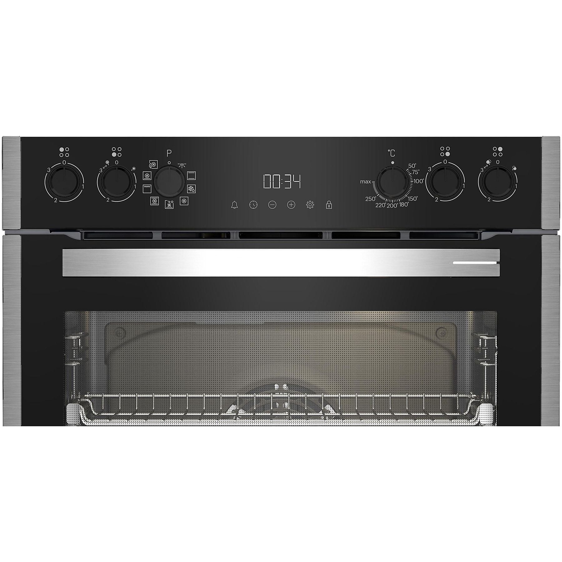 GRUNDIG GEHM19310B, Einbauherdset (Glaskeramik, A+, 72 l) GRUNDIG