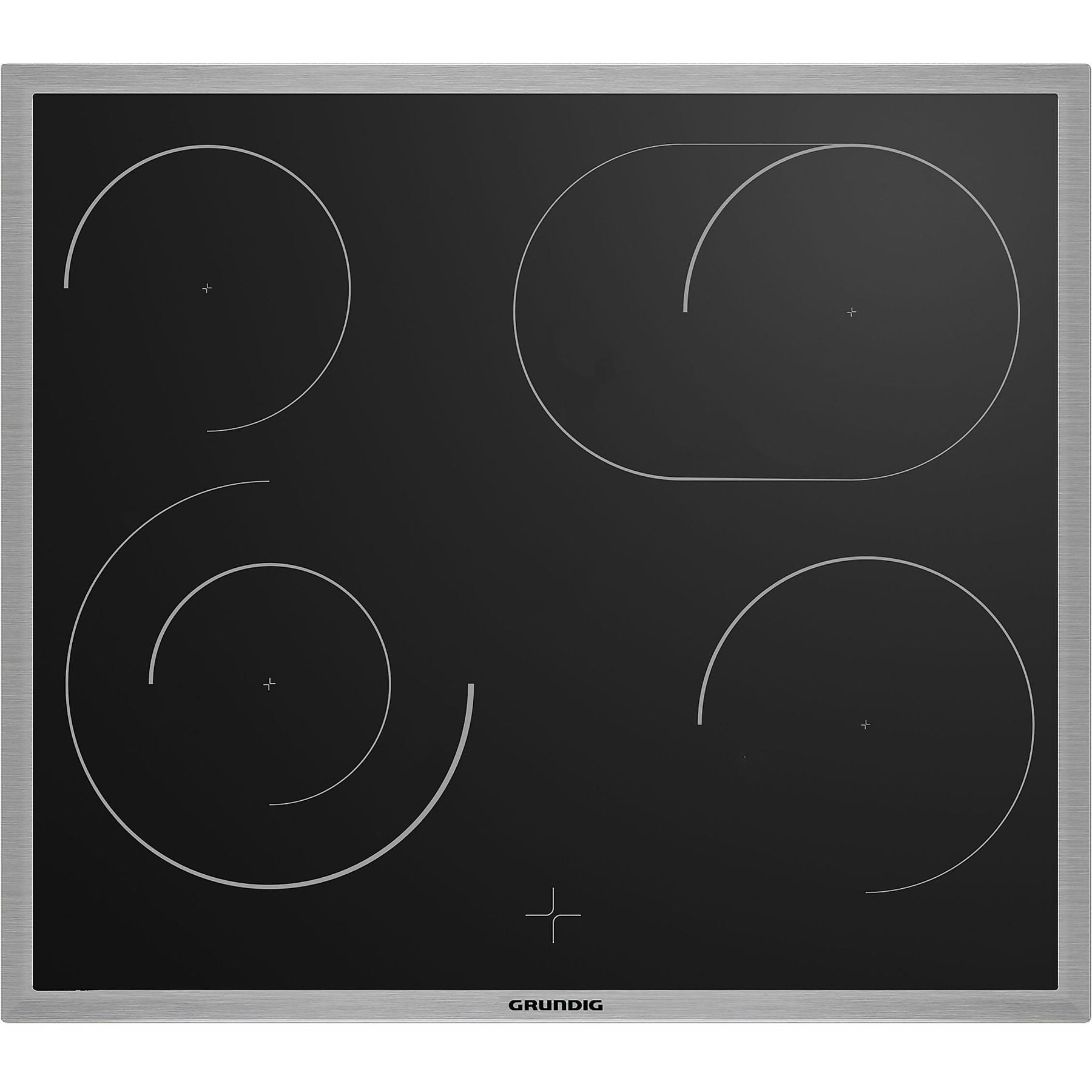 GRUNDIG GEHM19310B, Einbauherdset (Glaskeramik, A+, 72 l) GRUNDIG