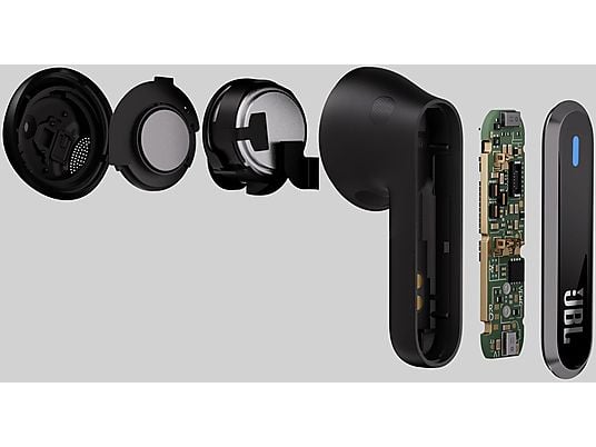 JBL Live Flex True Wireless, In-ear Kopfhörer Bluetooth Silber JBL