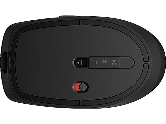 HP 710 Wiederaufladbare geräuschlose Maus, Schwarz HP