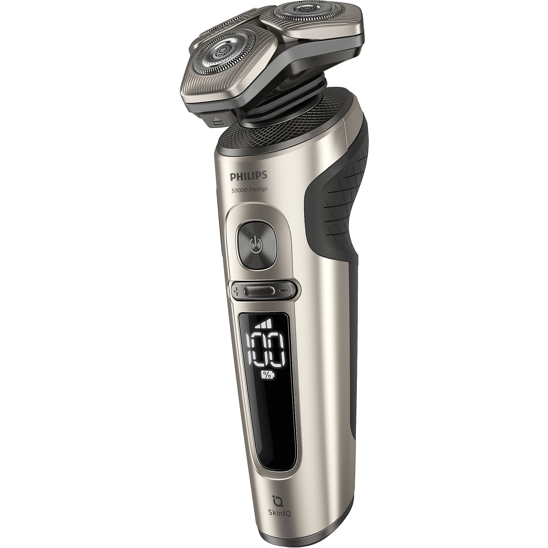 PHILIPS SP9883/35 Elektrorasierer S9000 Prestige Champagner-Gold (NanoTech Dual Precision-Klingen, Reinigungsstation: Ja) PHILIPS