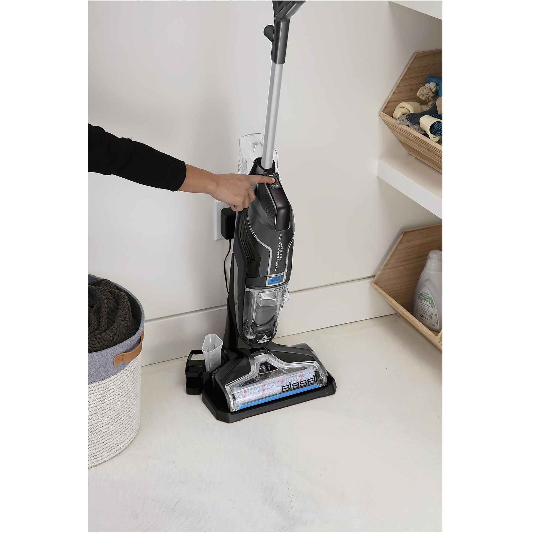 BISSELL CrossWave C6 Cordless Nass-/Trockensauger, Netz-/Akkubetrieb BISSELL