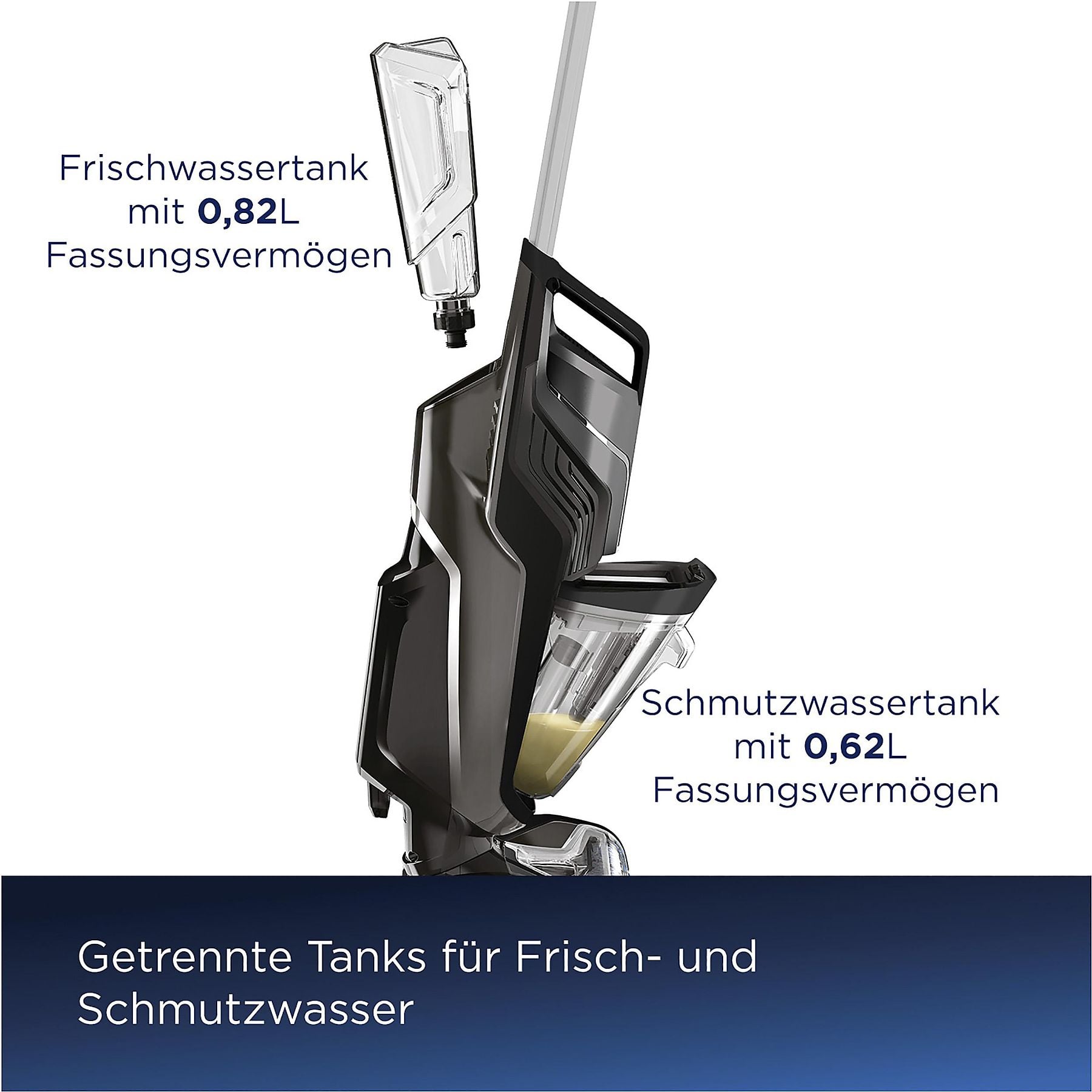 BISSELL CrossWave C6 Cordless Nass-/Trockensauger, Netz-/Akkubetrieb BISSELL