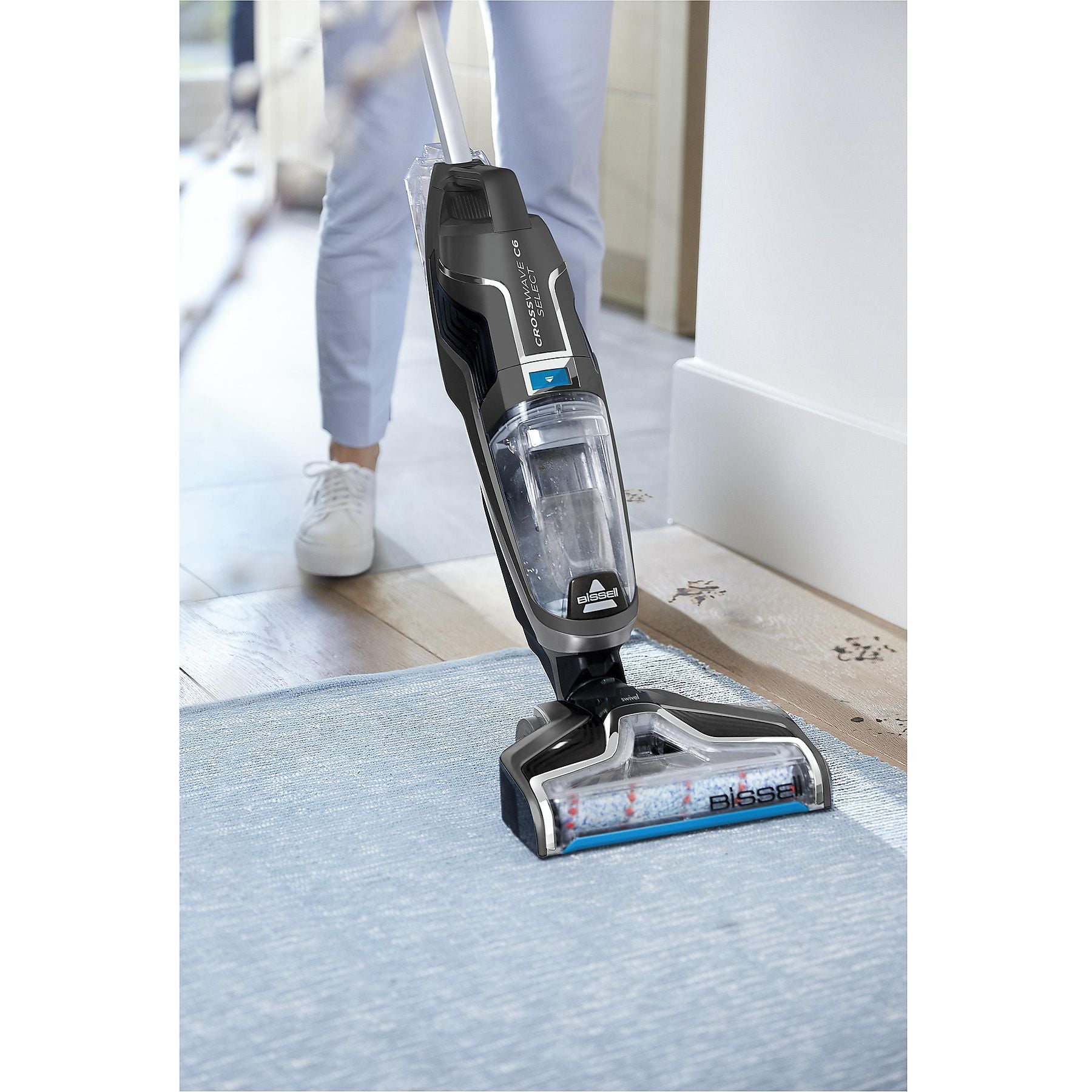 BISSELL CrossWave C6 Cordless Nass-/Trockensauger, Netz-/Akkubetrieb BISSELL