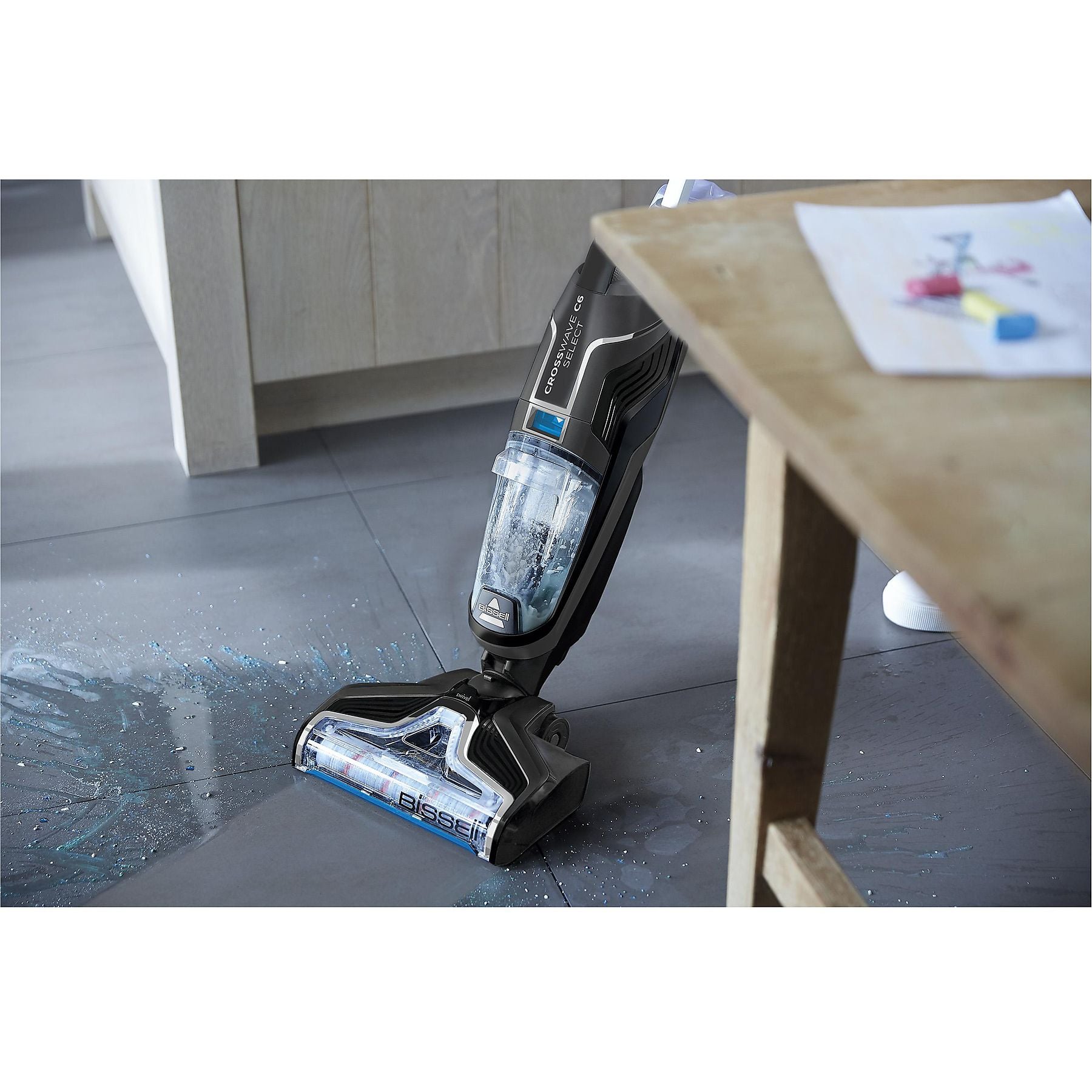 BISSELL CrossWave C6 Cordless Nass-/Trockensauger, Netz-/Akkubetrieb BISSELL