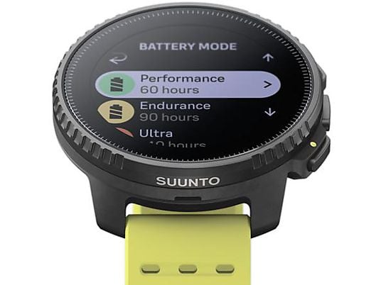 SUUNTO Vertical Smartwatch Glasfaserverstärktes Polyamid Silikon, Einheitsgröße, Black Lime SUUNTO