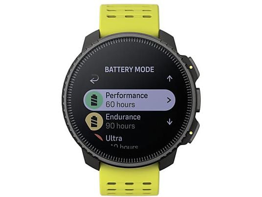 SUUNTO Vertical Smartwatch Glasfaserverstärktes Polyamid Silikon, Einheitsgröße, Black Lime SUUNTO