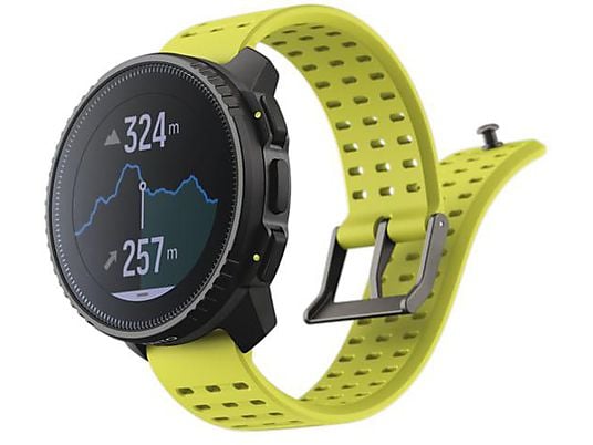 SUUNTO Vertical Smartwatch Glasfaserverstärktes Polyamid Silikon, Einheitsgröße, Black Lime SUUNTO