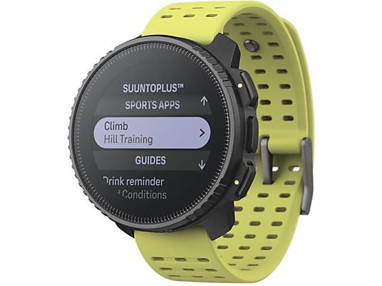 SUUNTO Vertical Smartwatch Glasfaserverstärktes Polyamid Silikon, Einheitsgröße, Black Lime SUUNTO
