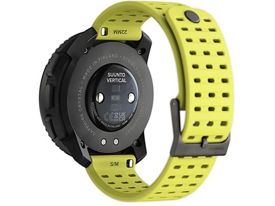 SUUNTO Vertical Smartwatch Glasfaserverstärktes Polyamid Silikon, Einheitsgröße, Black Lime SUUNTO