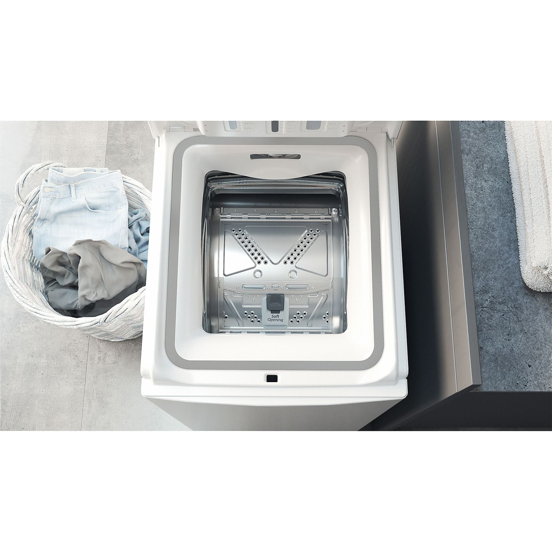 BAUKNECHT WMT 612 B5 Waschmaschine (6 kg, 1151 U/Min., B) BAUKNECHT