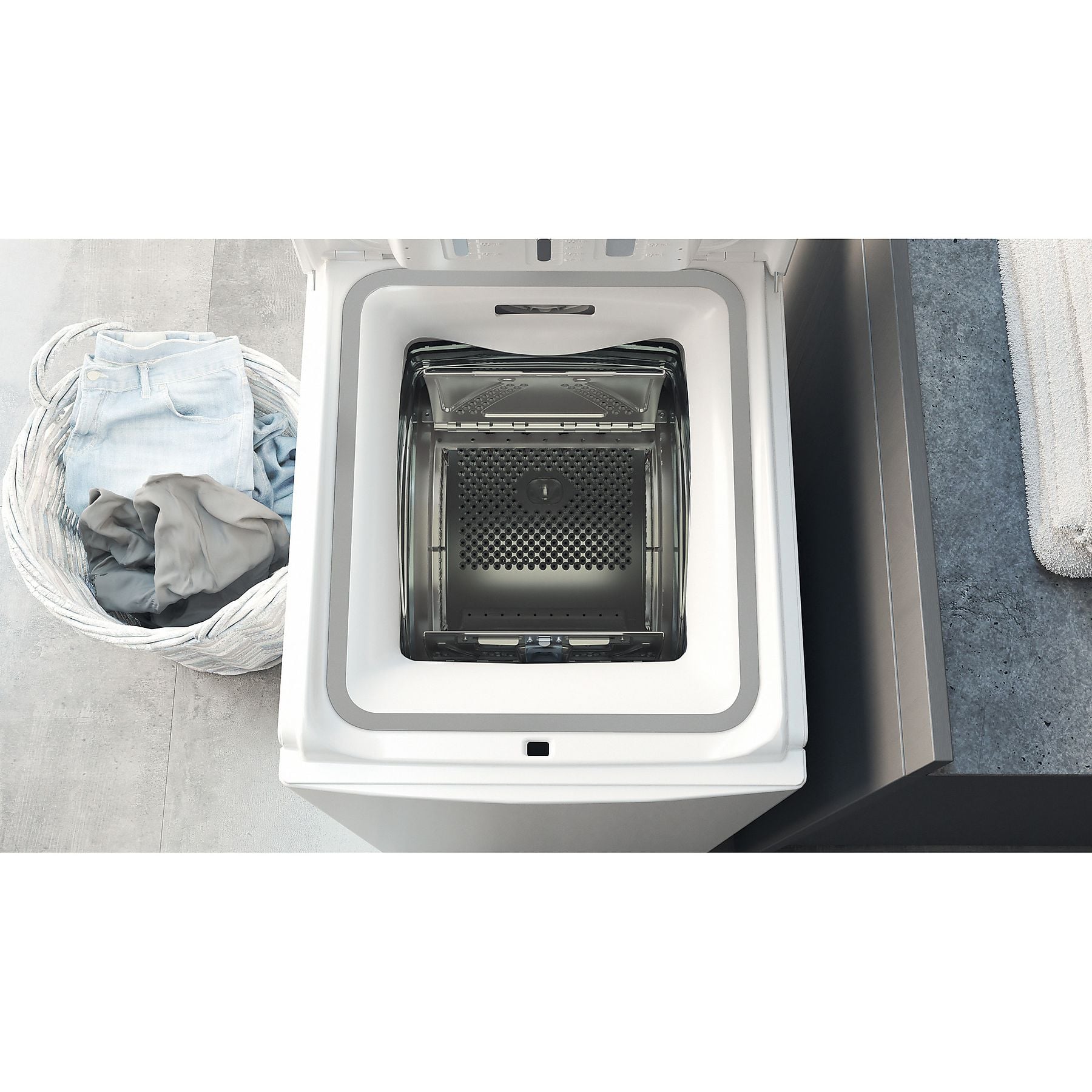 BAUKNECHT WMT 612 B5 Waschmaschine (6 kg, 1151 U/Min., B) BAUKNECHT