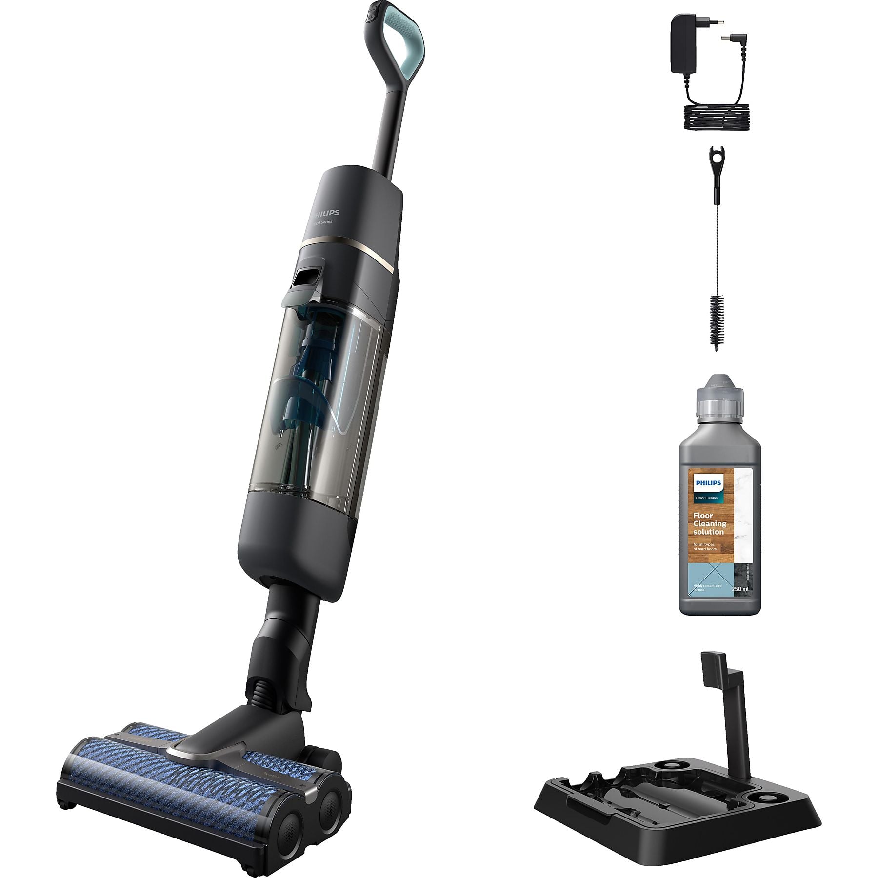 PHILIPS XW7110/01 AquaTrio Cordless Serie 7000 saugen und wischen, kabellos, Akkusauger, Nass-/Trockensauger, Akkubetrieb PHILIPS