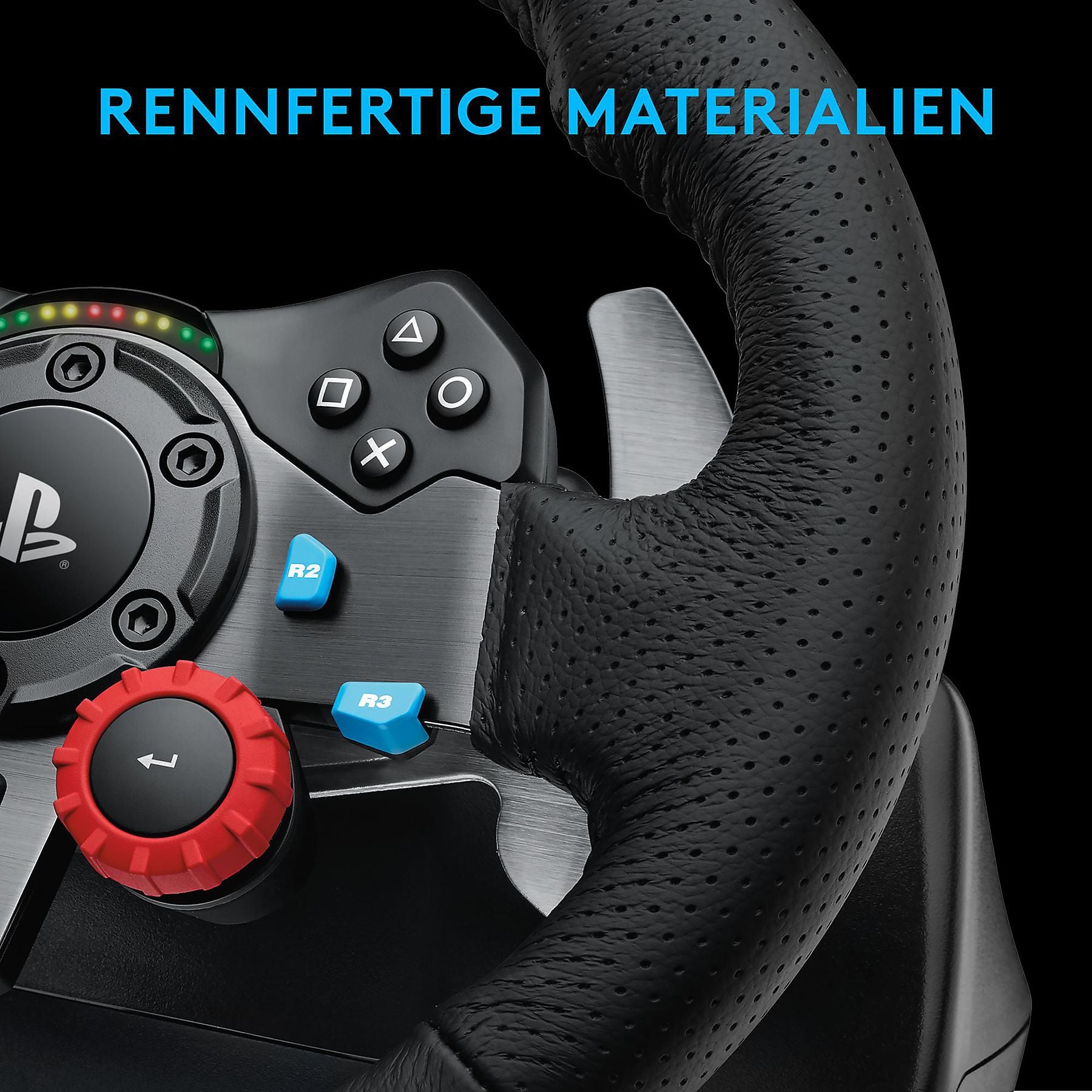 LOGITECH G29 Driving Force Rennlenkrad und Bodenpedale für PS5, PS4, PC, Mac + Astro A10 Gen 1 Gaming Headset Rennlenkrad + Kabelgebundenes Headset LOGITECH