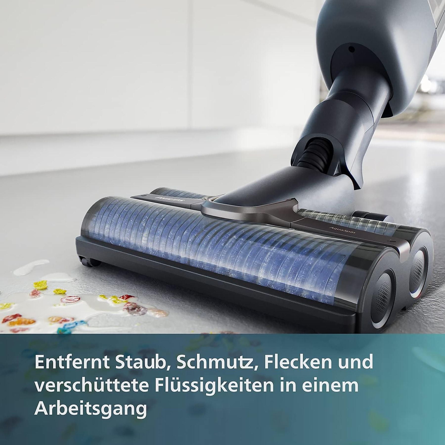 PHILIPS XW7110/01 AquaTrio Cordless Serie 7000 saugen und wischen, kabellos, Akkusauger, Nass-/Trockensauger, Akkubetrieb PHILIPS