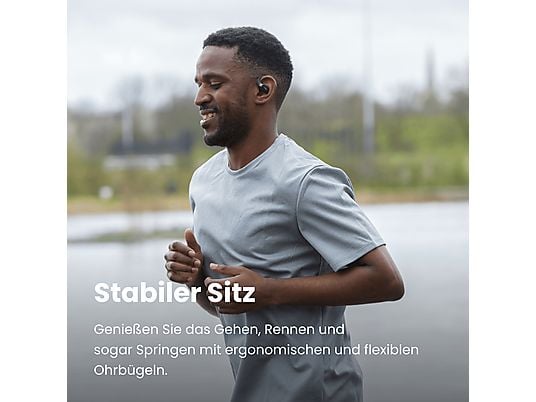 SHOKZ OpenFit, In-ear Kopfhörer Bluetooth Schwarz SHOKZ