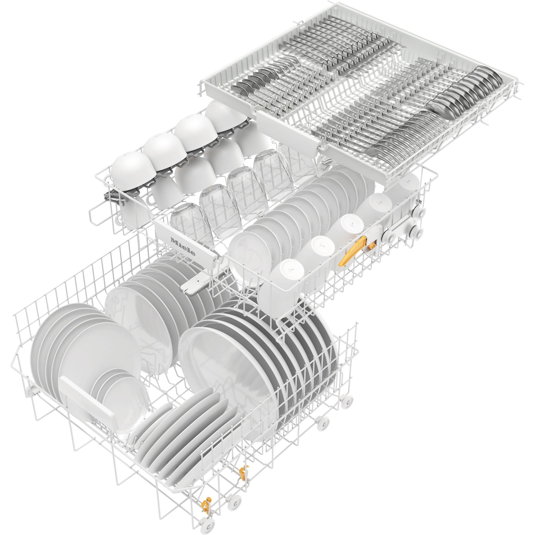 MIELE G 5150 SCVi Active Geschirrspüler (vollintegrierbar, 598 mm breit, 45 dB (A), D) MIELE
