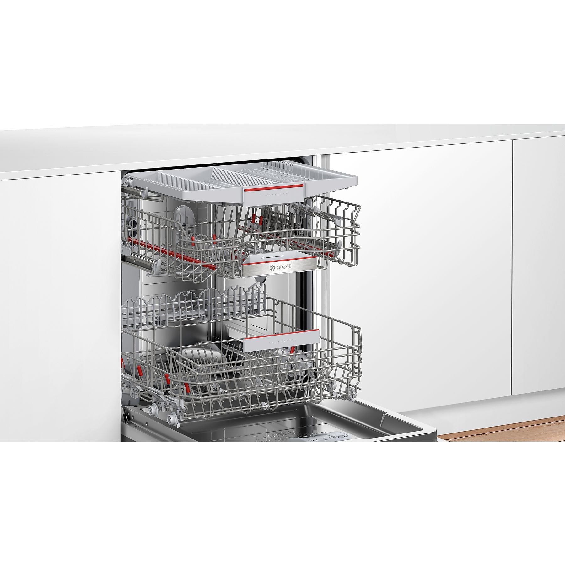 BOSCH SBV6ZCX16E Serie 6 Geschirrspüler (vollintegrierbar, 598 mm breit, 40 dB (A), B) BOSCH