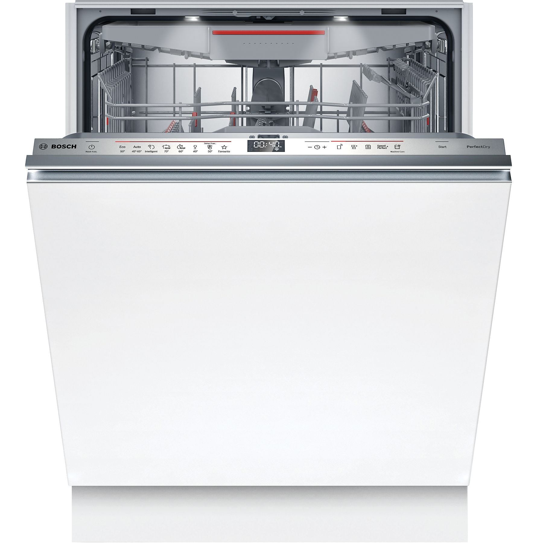 BOSCH SBV6ZCX16E Serie 6 Geschirrspüler (vollintegrierbar, 598 mm breit, 40 dB (A), B) BOSCH