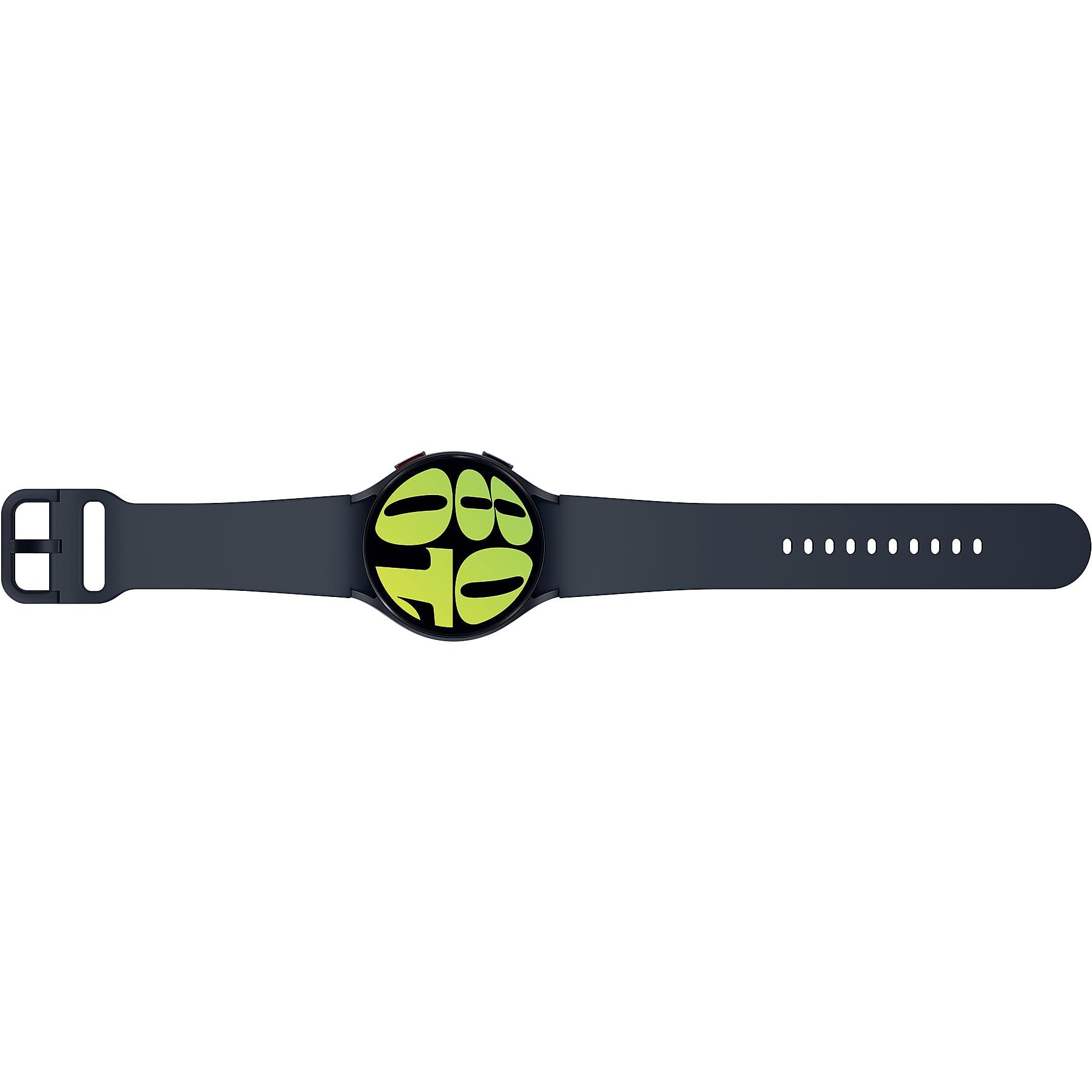 SAMSUNG Galaxy Watch6 44 mm Smartwatch Fluorkautschuk, M/L, Graphite SAMSUNG