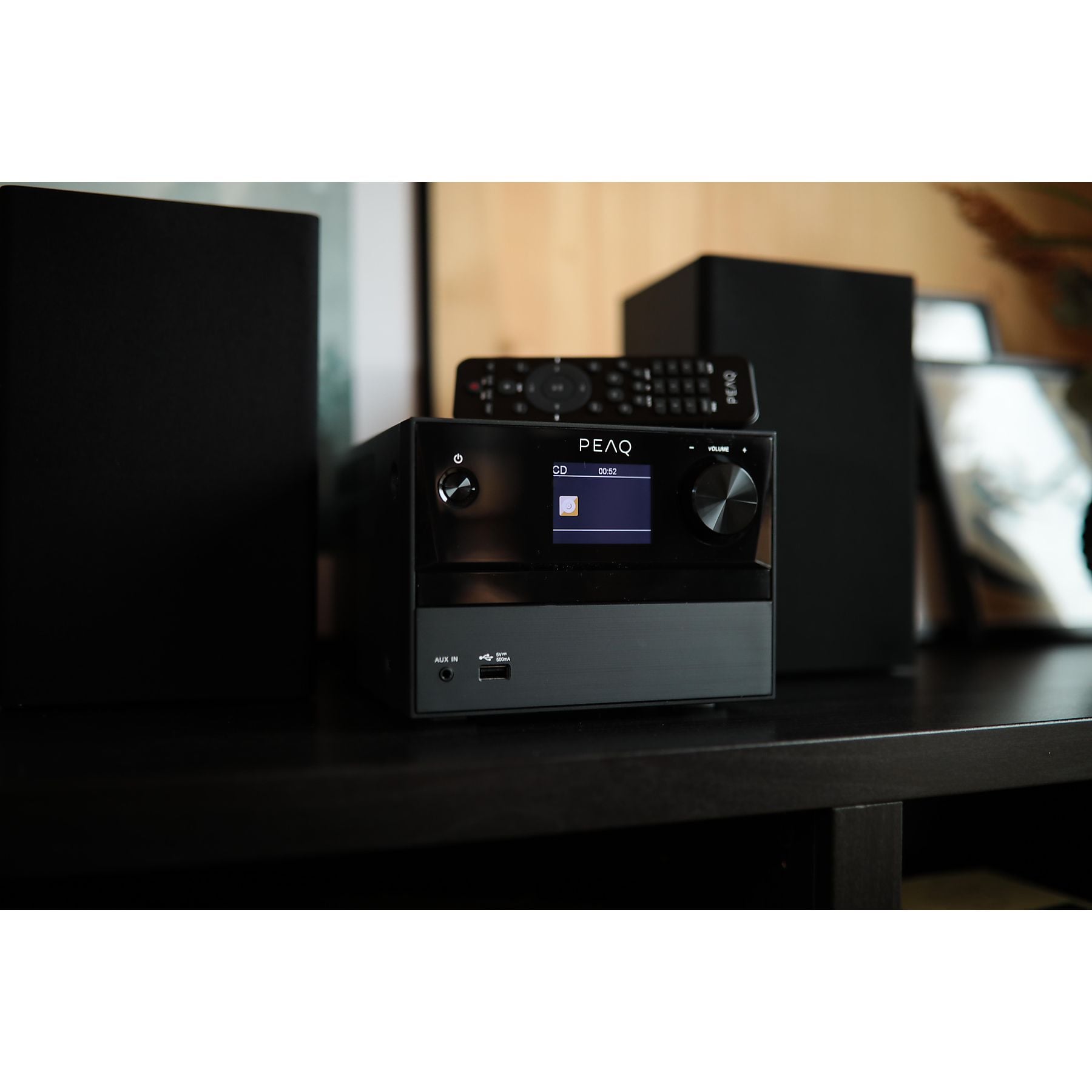 PEAQ PMS 320 Micro Hifi System (Schwarz) PEAQ
