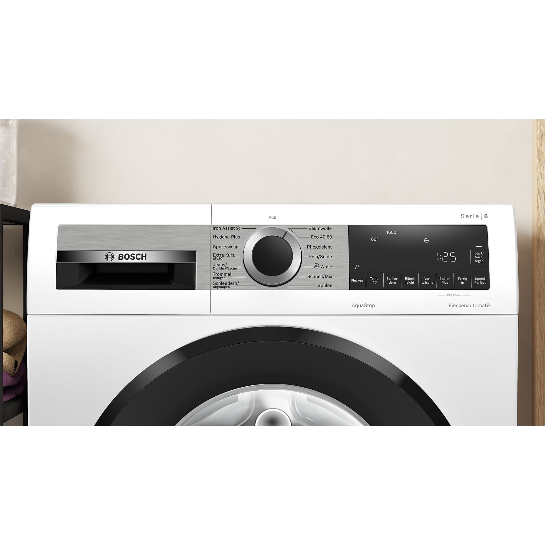BOSCH WGG 256 Z 40 Serie 6 Waschmaschine (10 kg, 1600 U/Min., A) BOSCH