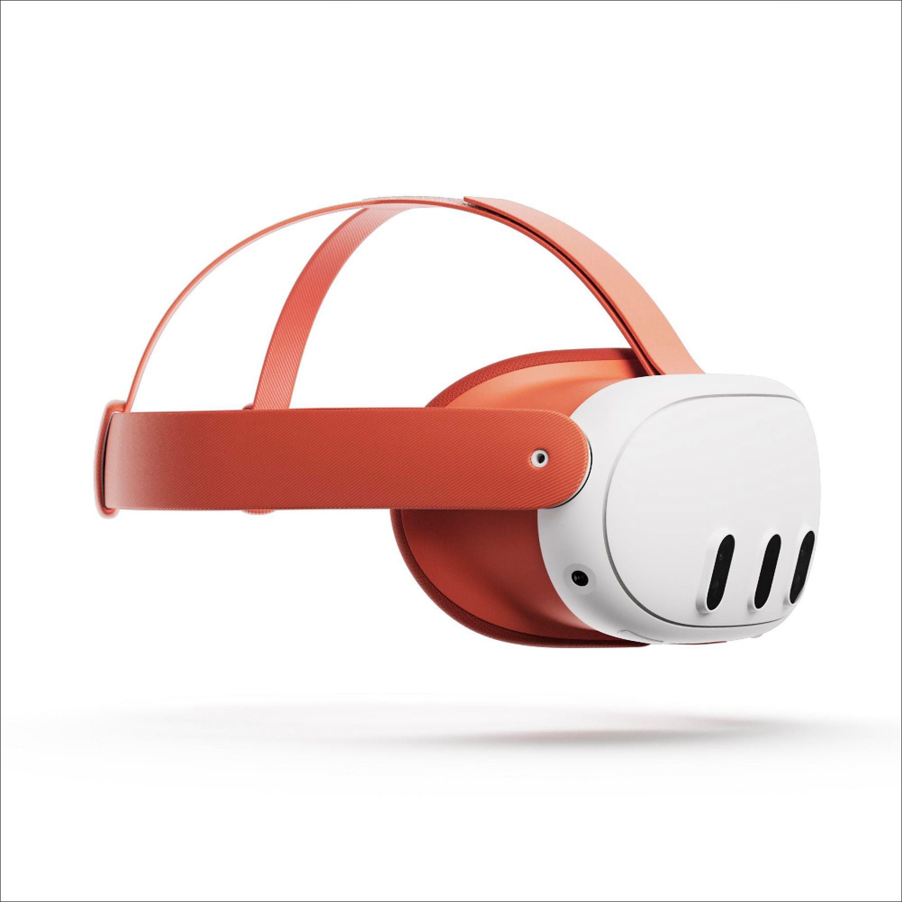 META Headset-Einlagen und -Riemen für Meta Quest 3 (Blood Orange) Zubehör für VR Brille META