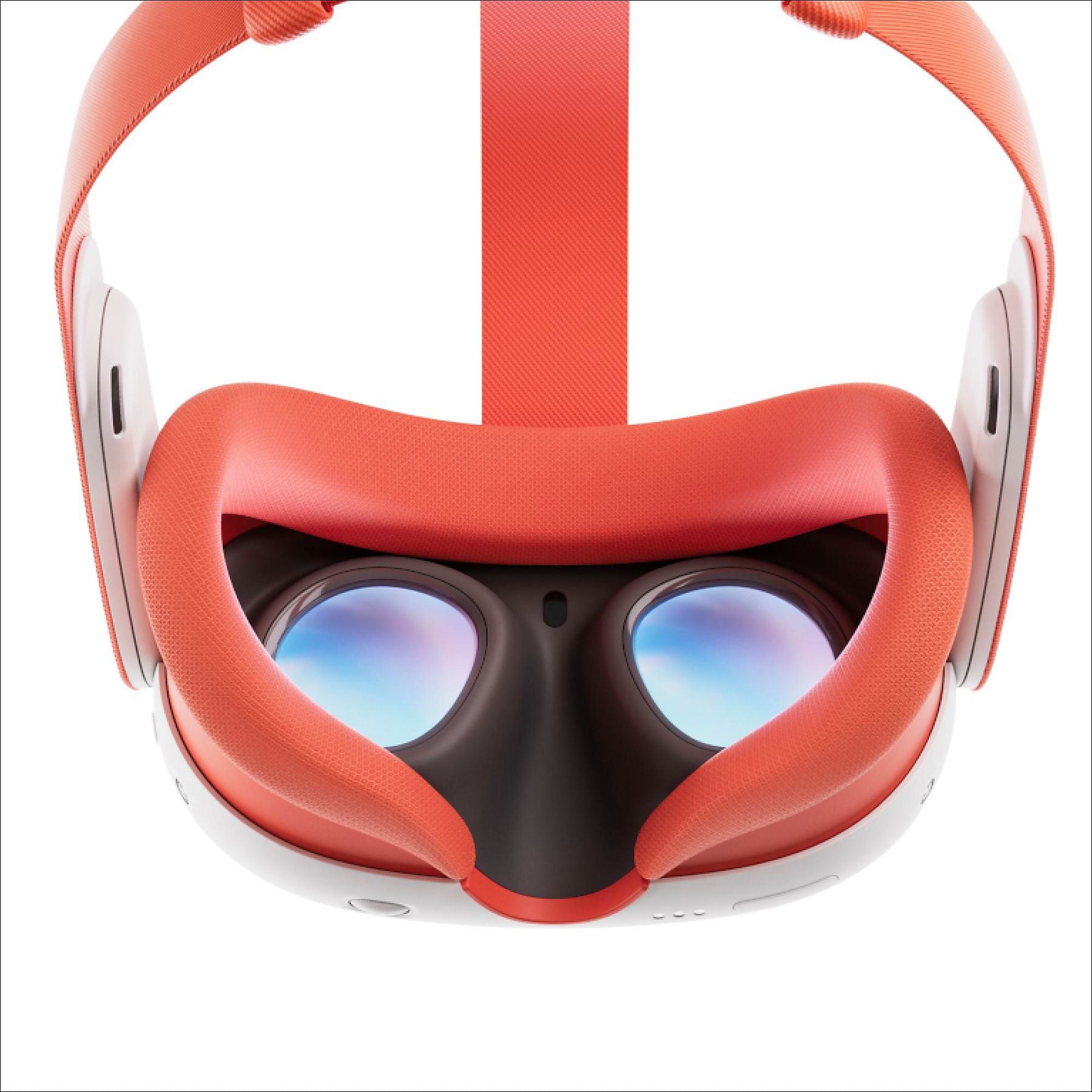 META Headset-Einlagen und -Riemen für Meta Quest 3 (Blood Orange) Zubehör für VR Brille META