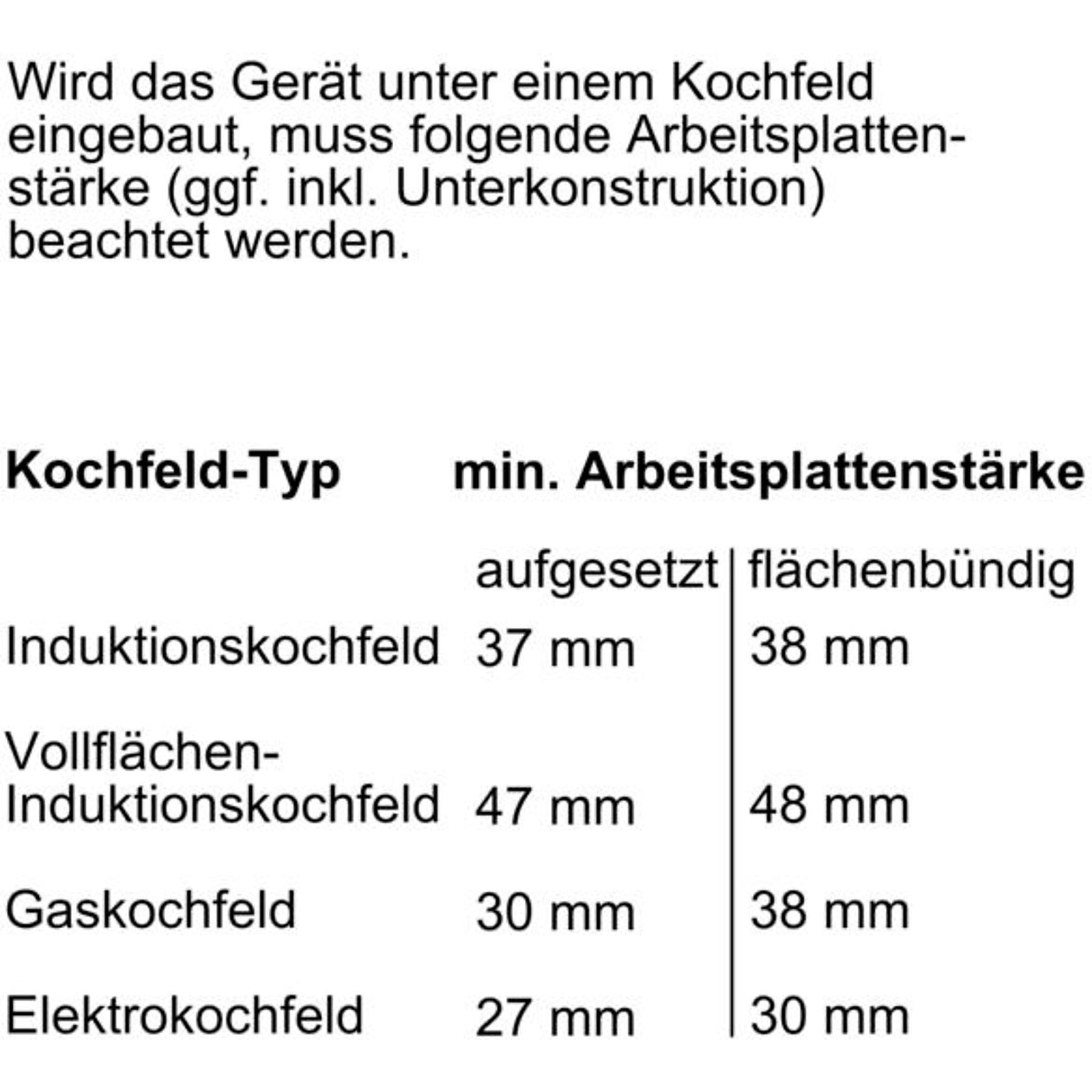 BOSCH HBD80PY53 Serie 8/Serie 6, Einbaubackofenset (Induktionskochfeld, A+, 71 l) BOSCH