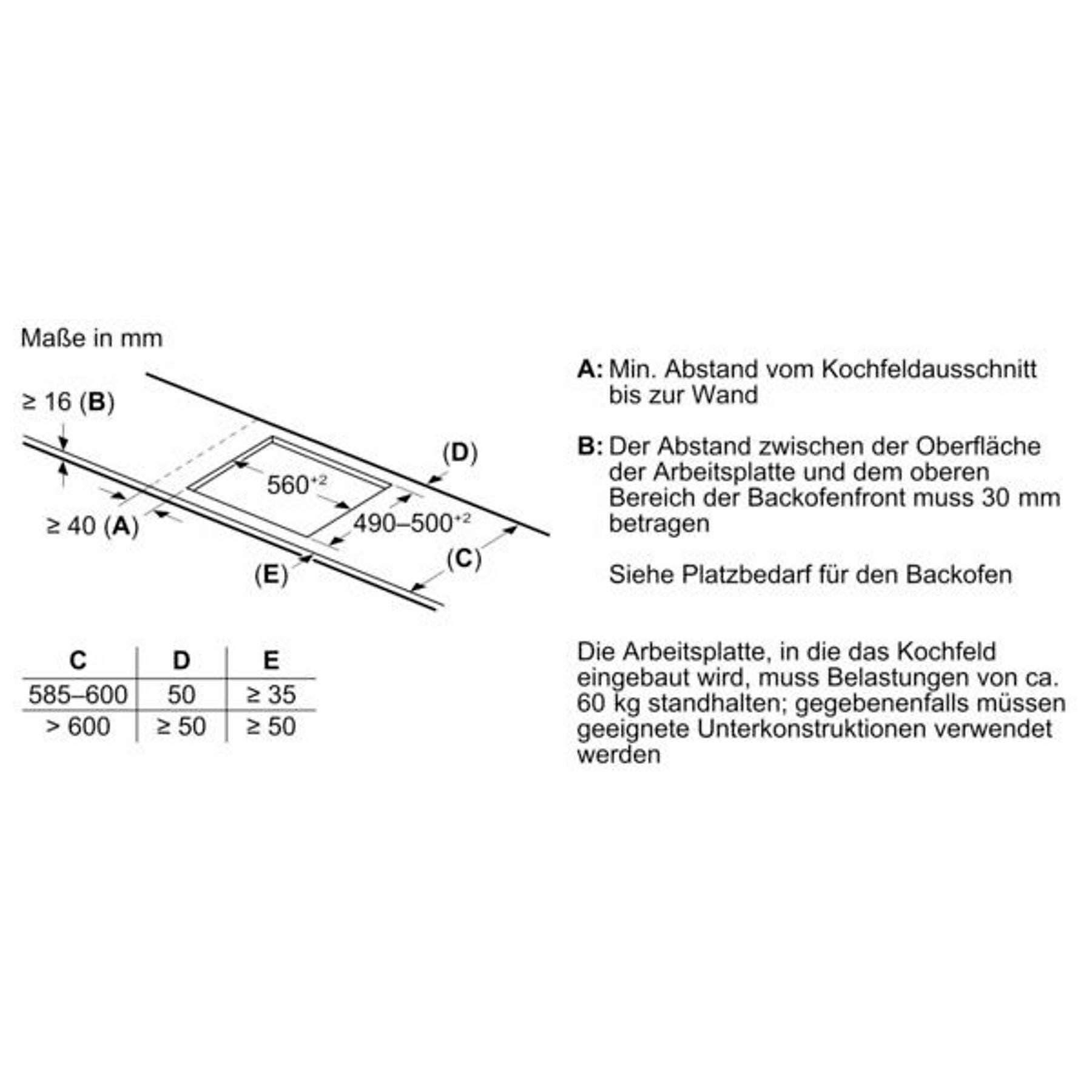 BOSCH HBD80PY53 Serie 8/Serie 6, Einbaubackofenset (Induktionskochfeld, A+, 71 l) BOSCH
