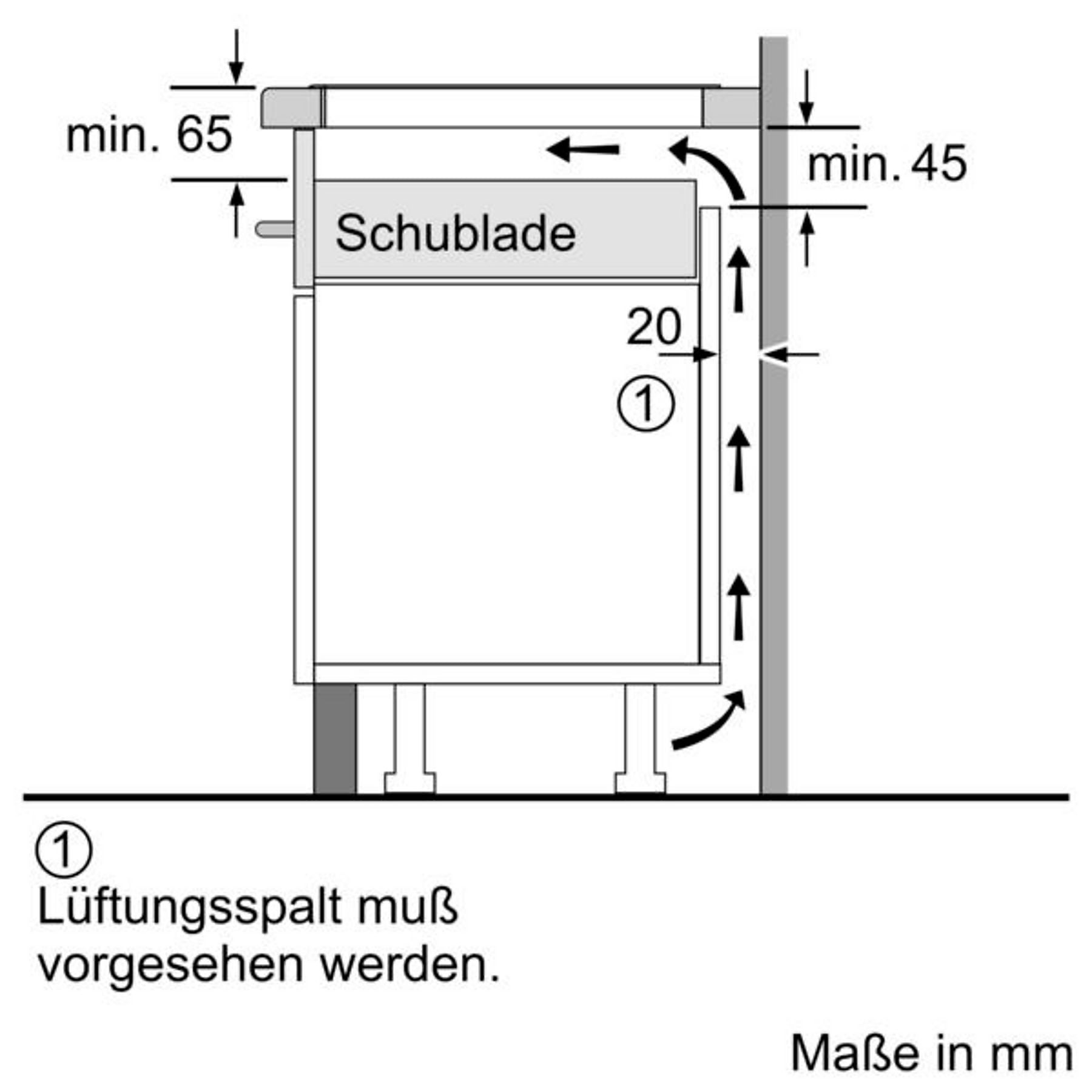BOSCH HBD80PY53 Serie 8/Serie 6, Einbaubackofenset (Induktionskochfeld, A+, 71 l) BOSCH