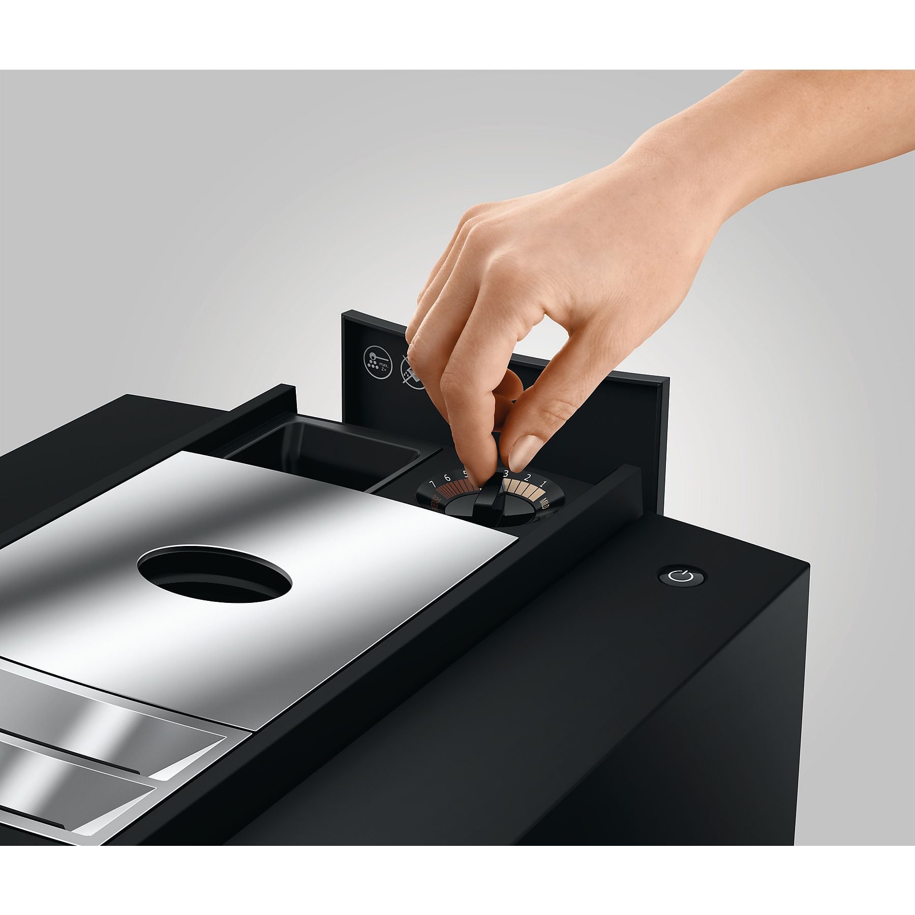 JURA S8 (EB) Kaffeevollautomat Dark Inox JURA