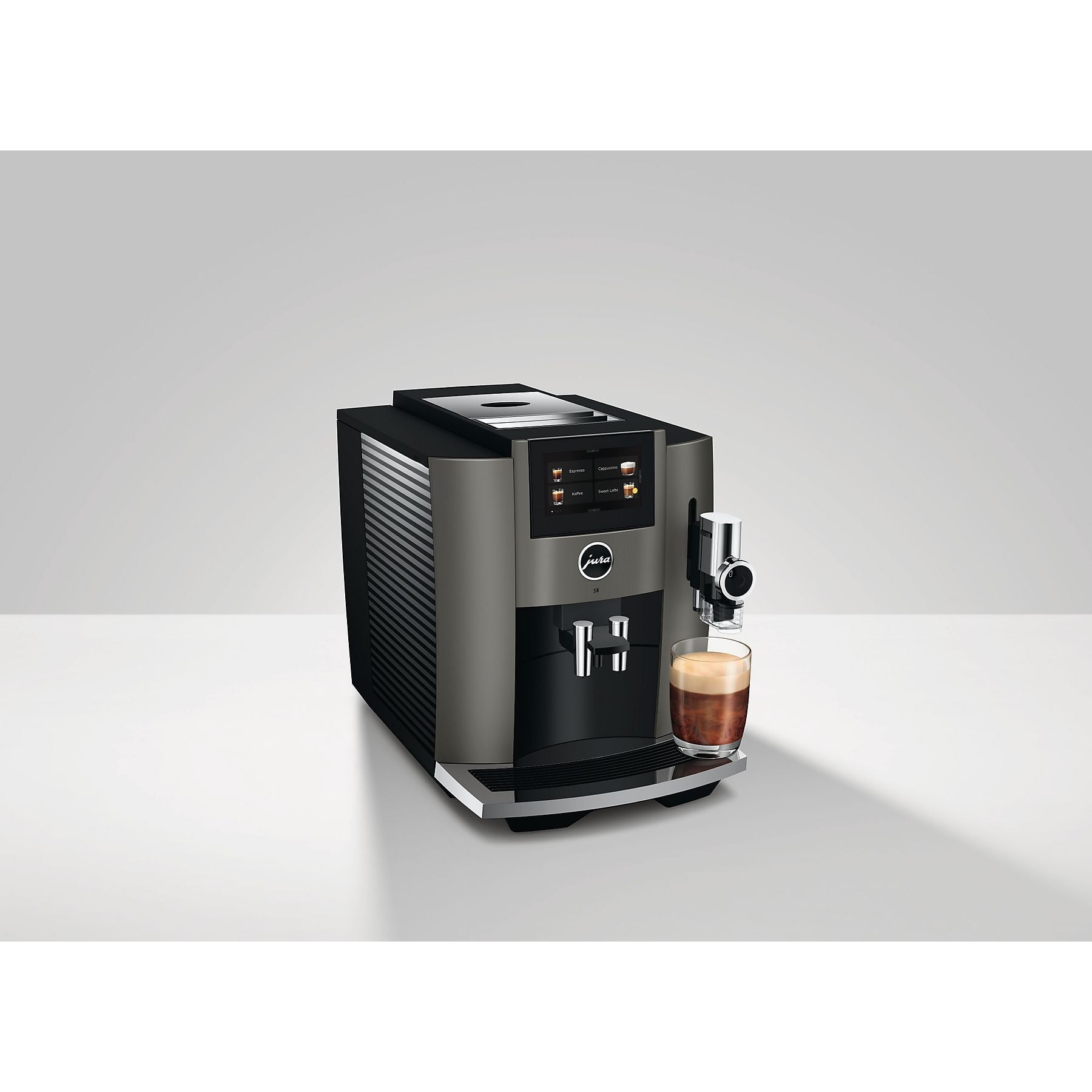 JURA S8 (EB) Kaffeevollautomat Dark Inox JURA