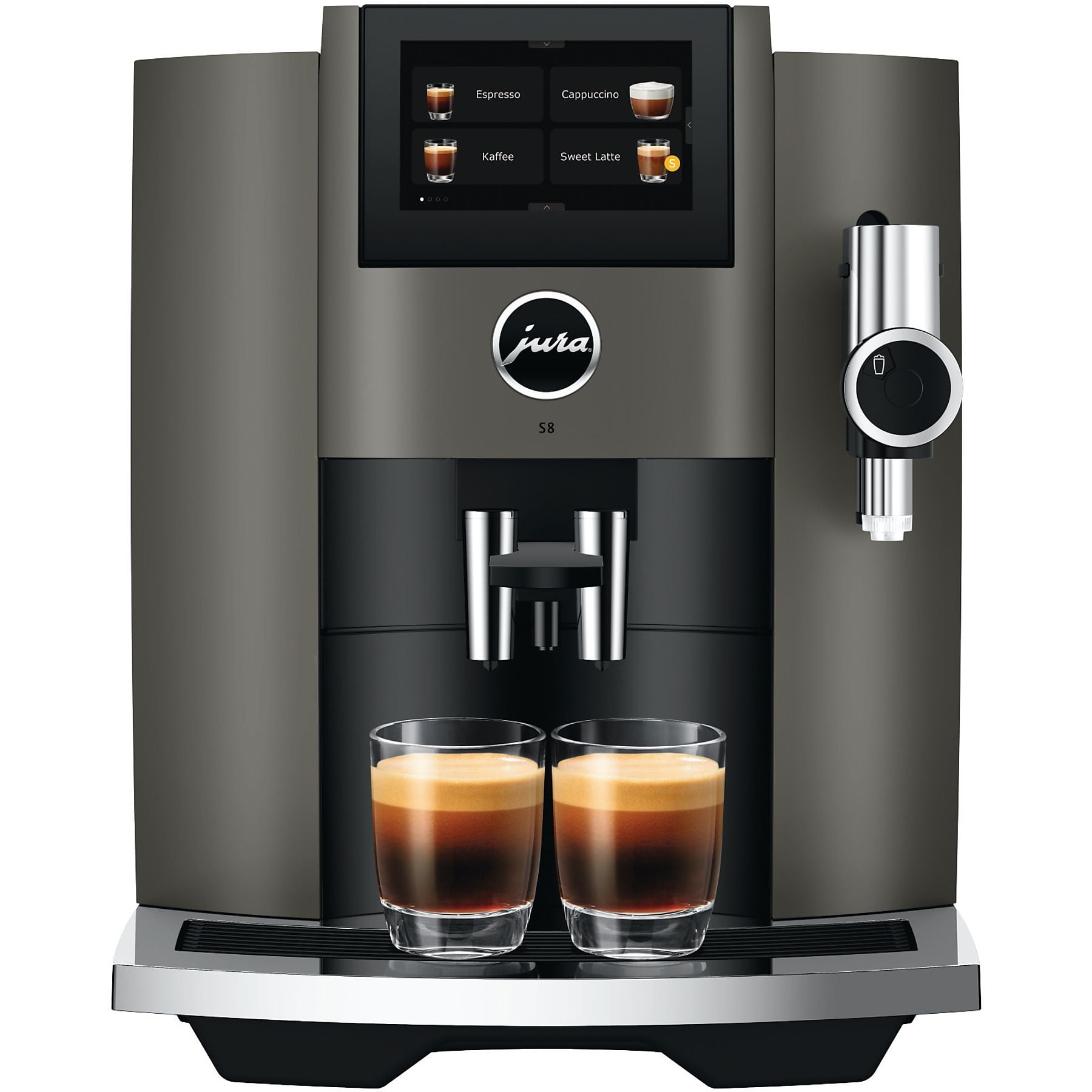 JURA S8 (EB) Kaffeevollautomat Dark Inox JURA