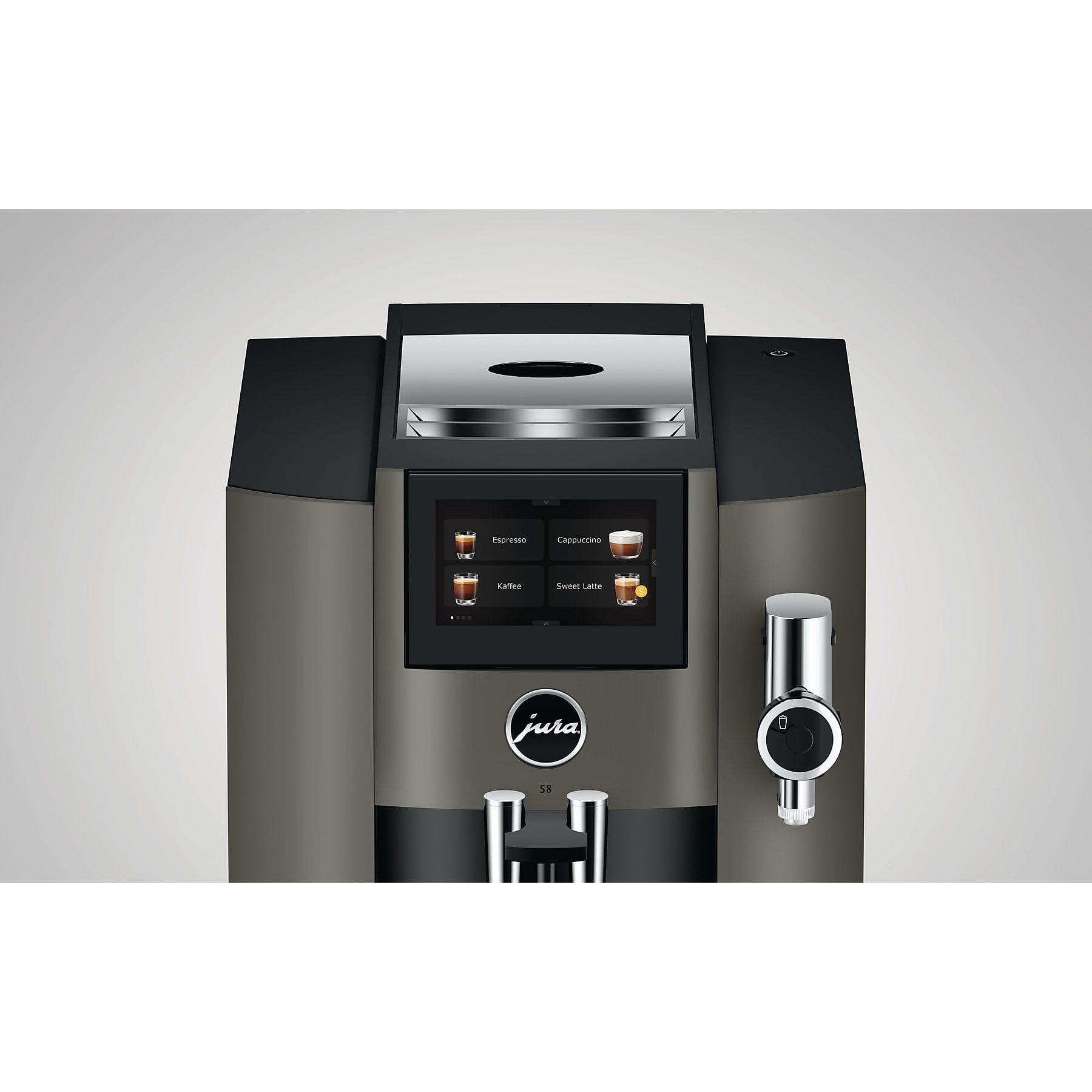 JURA S8 (EB) Kaffeevollautomat Dark Inox JURA