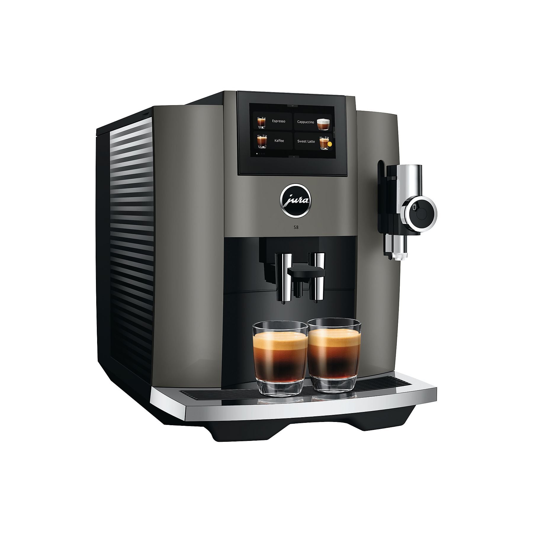 JURA S8 (EB) Kaffeevollautomat Dark Inox JURA