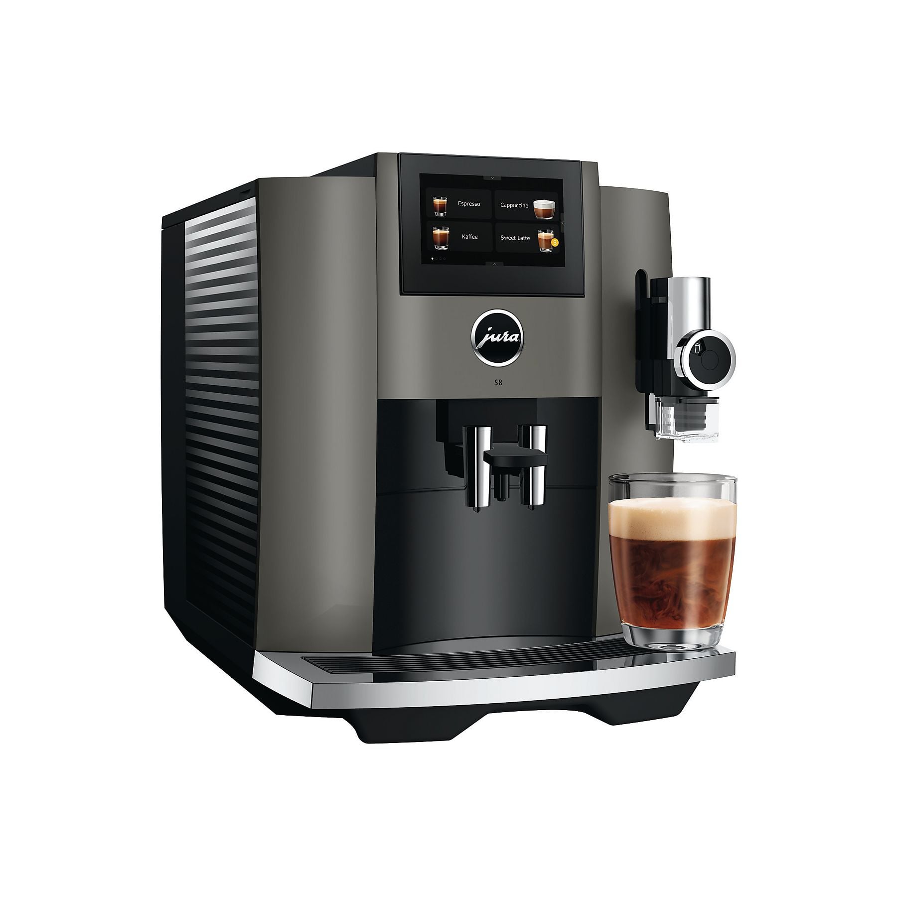 JURA S8 (EB) Kaffeevollautomat Dark Inox JURA