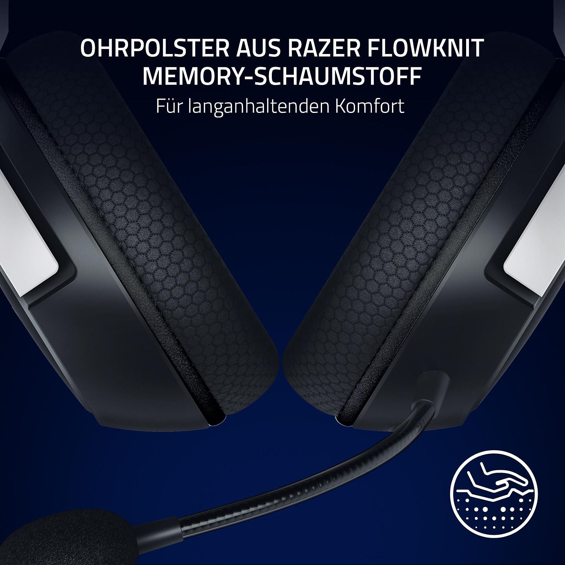 RAZER Kaira HyperSpeed für PlayStation 5, Over-ear Gaming Headset Weiß RAZER