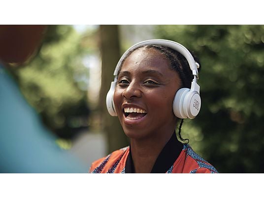 JBL Live 670NC, On-ear Kopfhörer Weiß JBL